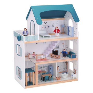 2Kids Toys - Drevený domček pre bábiky Barbora