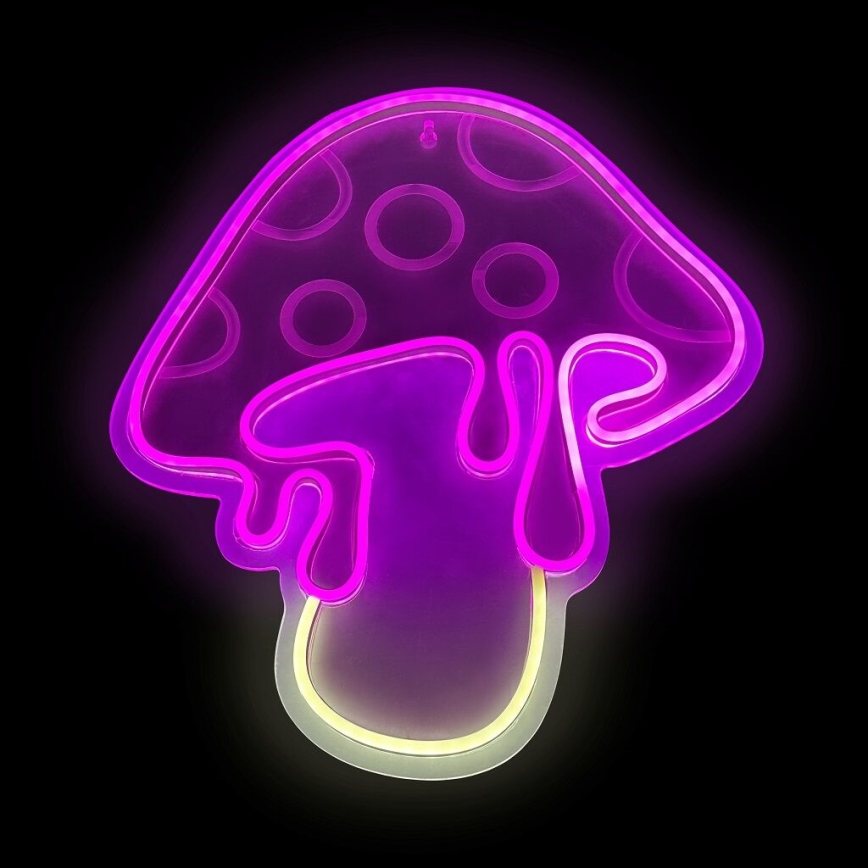 2Kids Toys - LED Neónová nástenná dekorácia LED/5W/USB huba