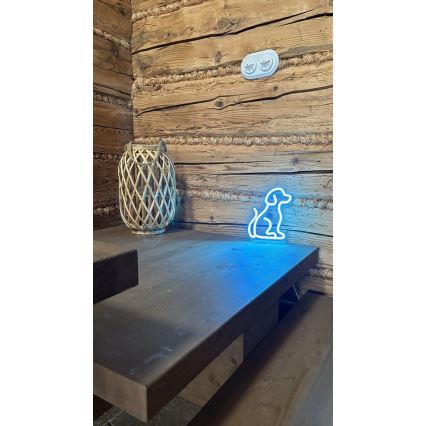 2Kids Toys - LED Neónová stolná dekorácia LED/5W/USB pes