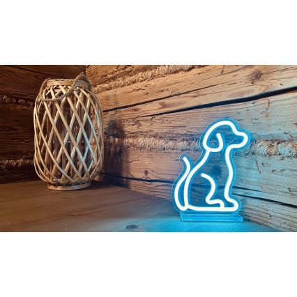2Kids Toys - LED Neónová stolná dekorácia LED/5W/USB pes