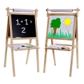 2Kids Toys - Magnetická obojstranná drevená tabuľa