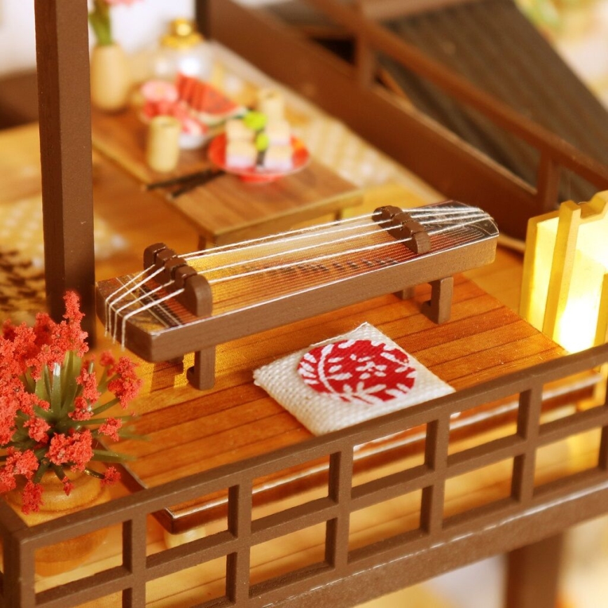 2Kids Toys - Miniatúra domčeka Honosná sakurová vila 2xAAA