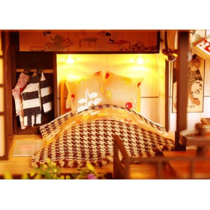 2Kids Toys - Miniatúra domčeka Honosná sakurová vila 2xAAA