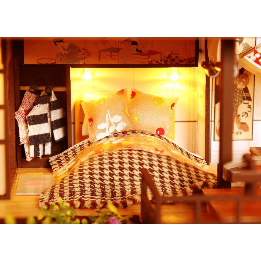 2Kids Toys - Miniatúra domčeka Honosná sakurová vila 2xAAA