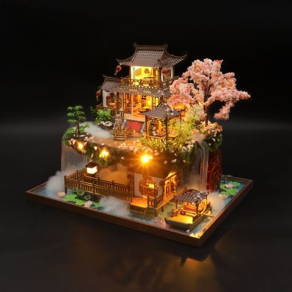 2Kids Toys - Miniatúra domčeka Rozprávková vila 2xAAA