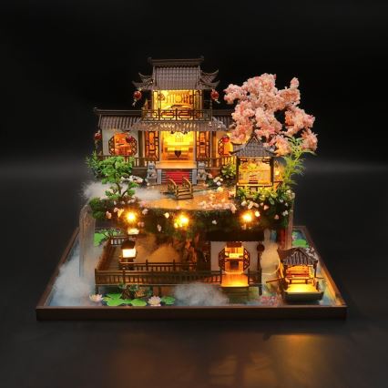 2Kids Toys - Miniatúra domčeka Rozprávková vila 2xAAA