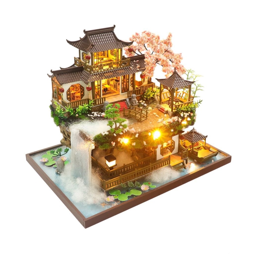 2Kids Toys - Miniatúra domčeka Rozprávková vila 2xAAA