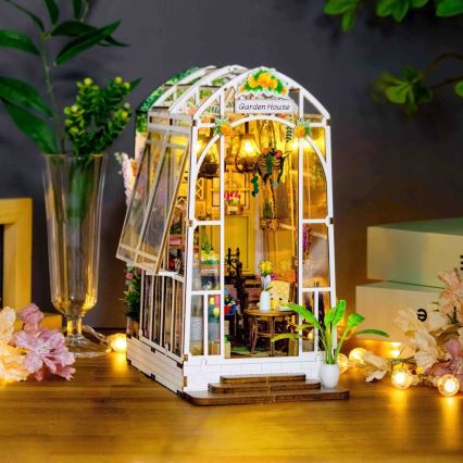 2Kids Toys - Miniatúrny domček Záhradný domček 2xAAA