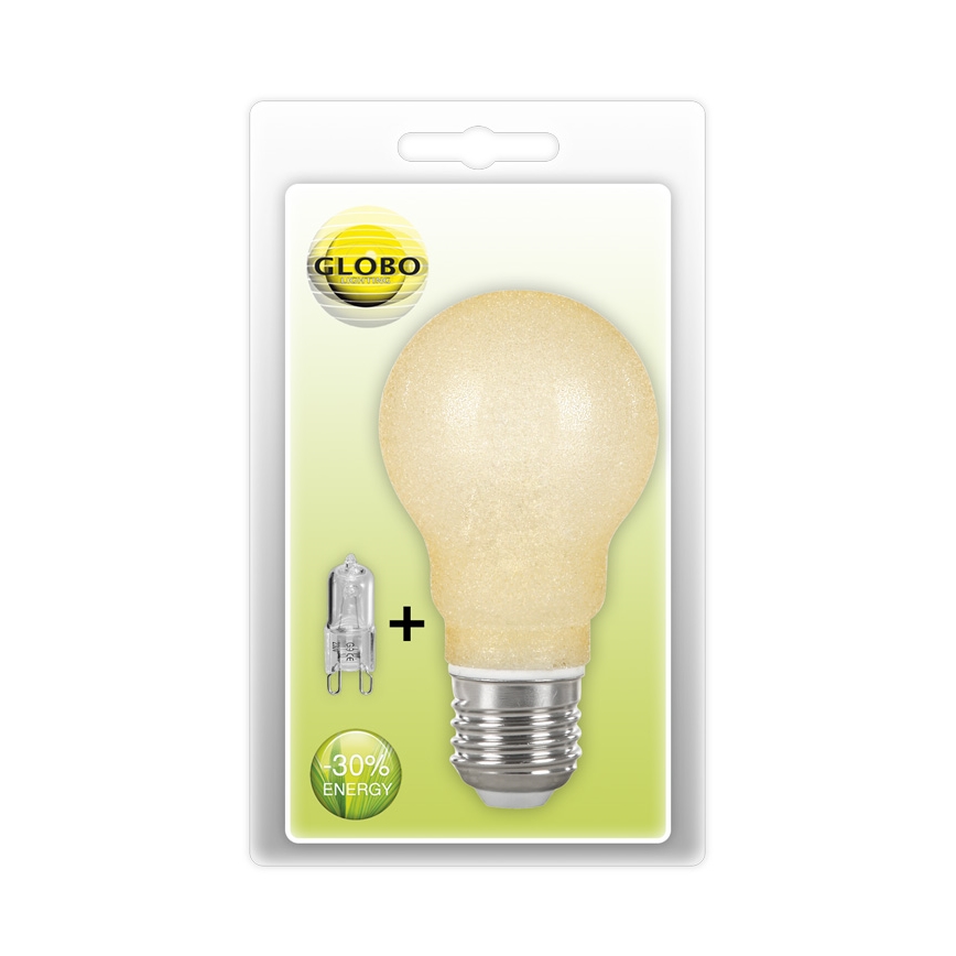 GLOBO 11261 - Úsporná žárovka E27+G9/42W