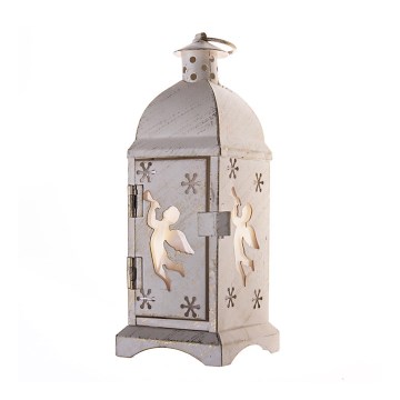 31592 - Vianočný lampáš 1xLED/0,2W/C2032 anjel