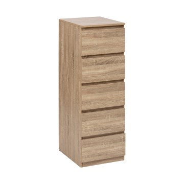 5five - Komoda HEIM 40x118x48 cm hnedá
