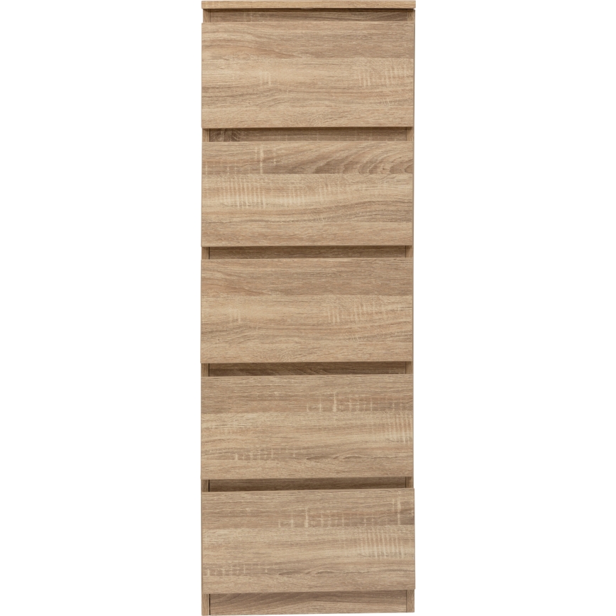 5five - Komoda HEIM 40x118x48 cm hnedá