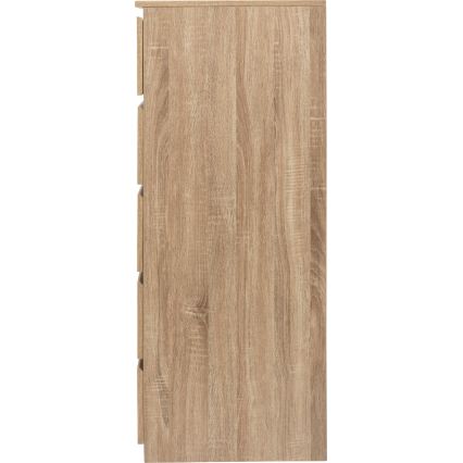 5five - Komoda HEIM 40x118x48 cm hnedá