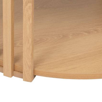 5five - Konferenčný stolík VINKY pr. 60 cm hnedá