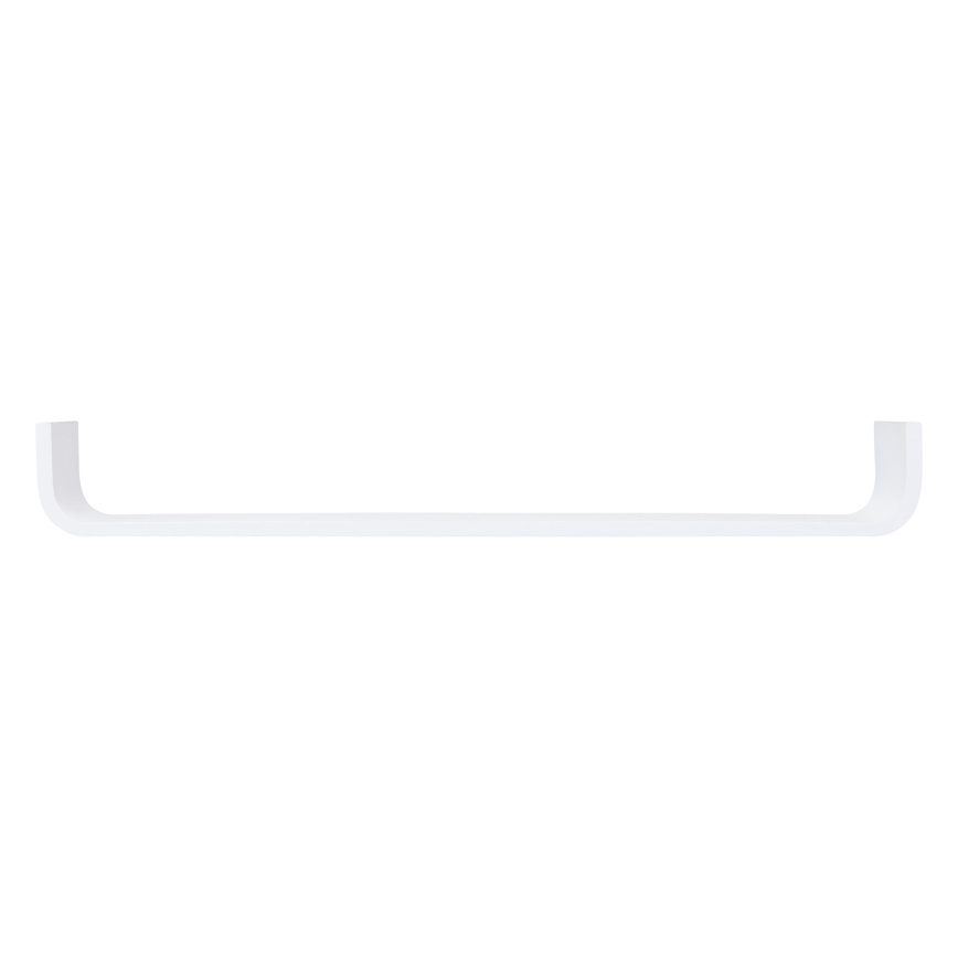 5five - Nástenná polica KAPTO 80x20 cm biela