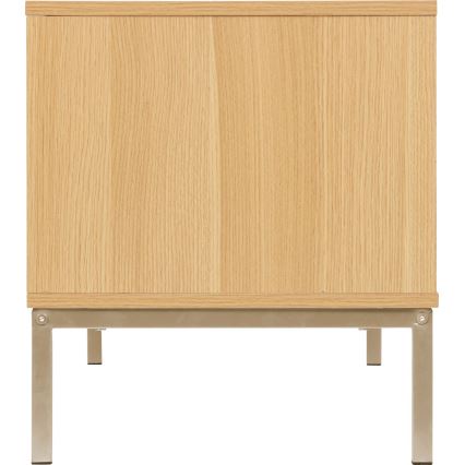 5five - Televízny stolík KUBI 120x40 cm hnedý