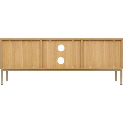 5five - Televízny stolík KUBI 120x40 cm hnedý
