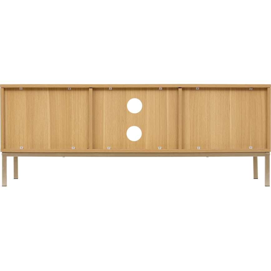 5five - Televízny stolík KUBI 120x40 cm hnedý
