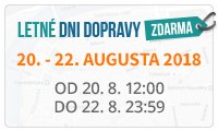 Heureka letné dni dopravy zadarmo sú tu!