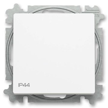 ABB 3559T-A06940 240 - Schodiskový vypínač bez rámčeka č. 6 ZONI IP44 matná biela