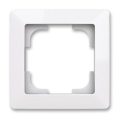 ABB 3901T-A00010 500 - Jednoduchý rámček ZONI biely