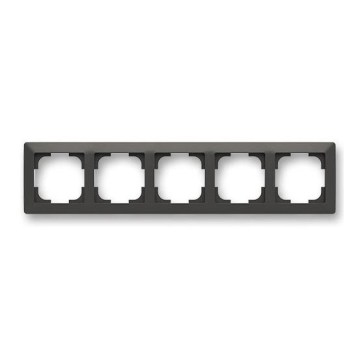 ABB 3901T-A00050 137 - Päťnásobný rámček ZONI matná čierna