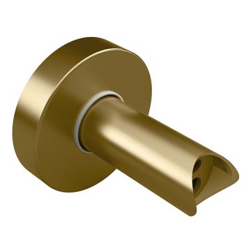 Adaptér pre skryté pripojenie elektrických sušiakov na uteráky do steny 6,4x6,4 cm zlatý