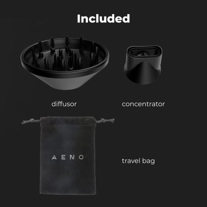 AENO - Fén 1500W/230V