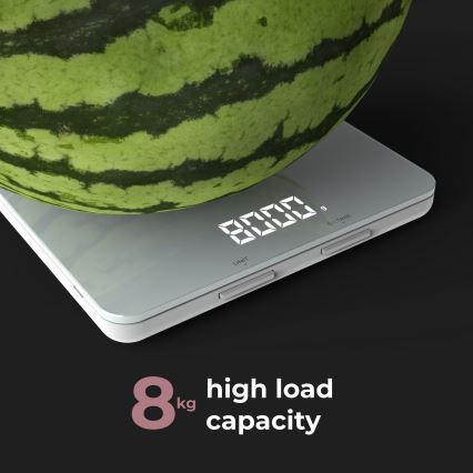 AENO - Inteligentná  kuchynská váha 3xAAA Bluetooth