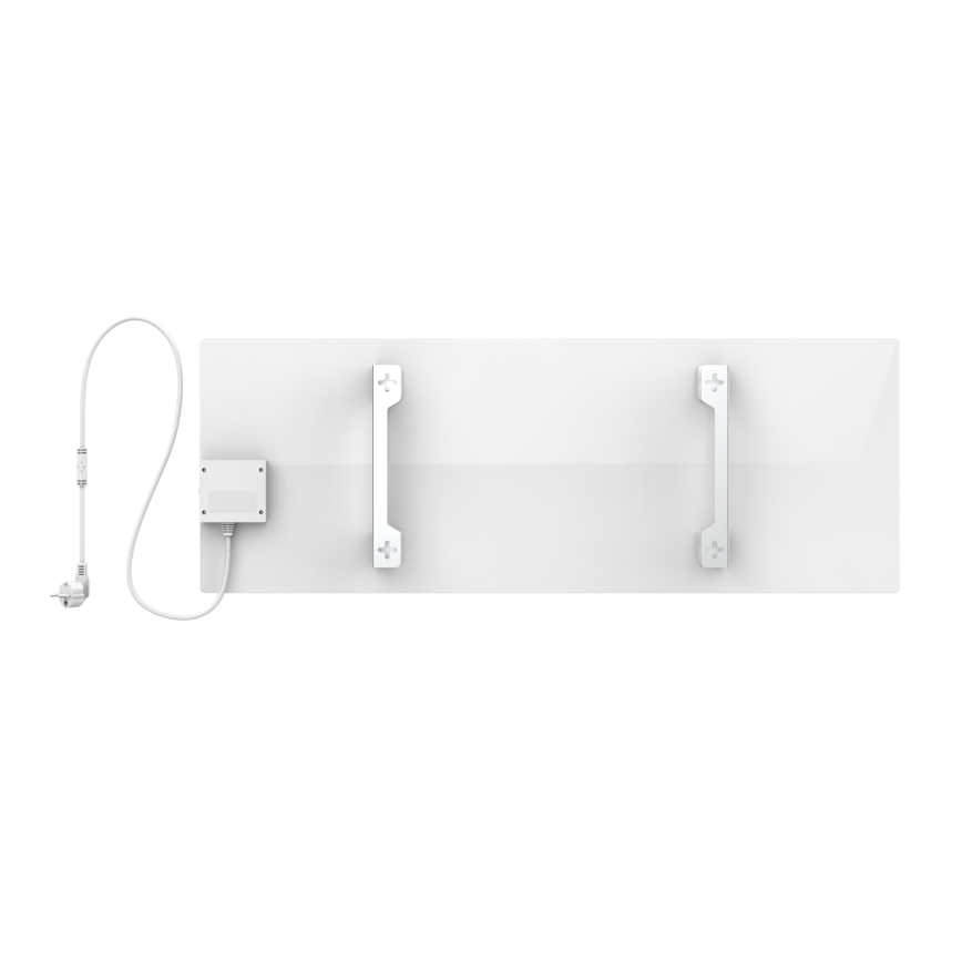 AENO - Inteligentný elektrický infrapanel 700W časovač/termostat IP44 Wi-fi biela
