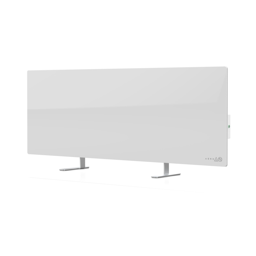 AENO - Inteligentný elektrický infrapanel 700W časovač/termostat IP44 Wi-fi biela