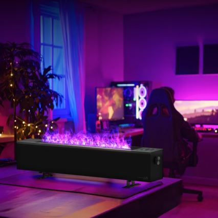 AENO - Inteligentný elektrický priamy ohrievač/konvektor 1000/2000W čierny