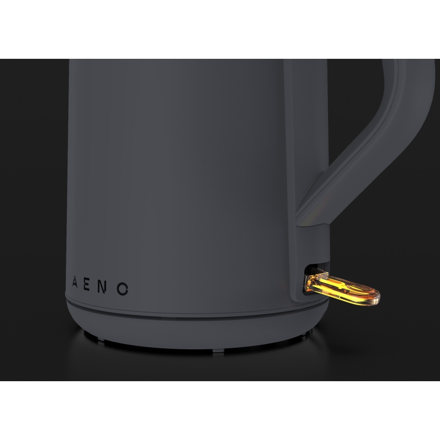 AENO - Rýchlovarná kanvica 1,5 l 2200 W/230 V čierna