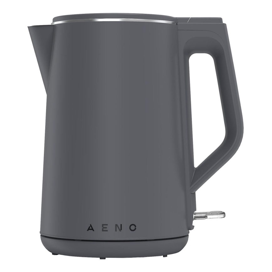 AENO - Rýchlovarná kanvica 1,5 l 2200W/230V čierna