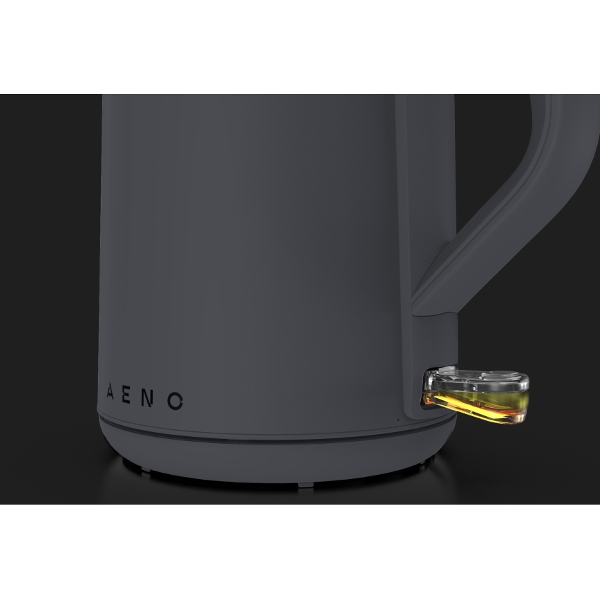 AENO - Rýchlovarná kanvica 1,5 l 2200W/230V čierna