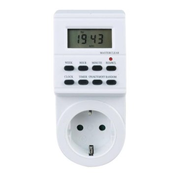 Aigostar - Digitálny časový spínač 250V/16A