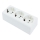 Aigostar - Domová zásuvka 3× SCHUKO 250 V / 16 A