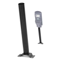 Aigostar - Držiak pre pouličnú lampu 48,9 cm čierna