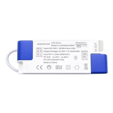Aigostar - Elektrický transformátor 40W/230V