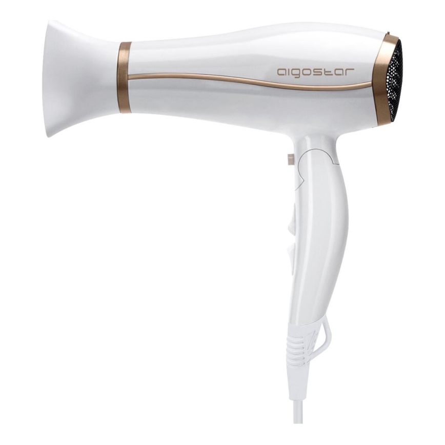 Aigostar - Fén s ionizátorom 2200W/230V biela