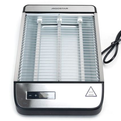 Aigostar - Hriankovač 840-1000W/230V matný chróm