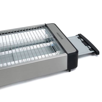 Aigostar - Hriankovač 840-1000W/230V matný chróm