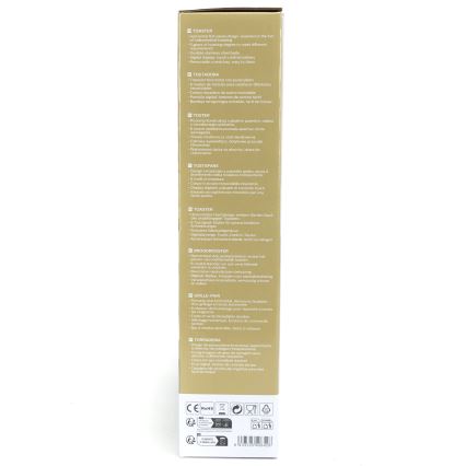 Aigostar - Hriankovač 840-1000W/230V matný chróm