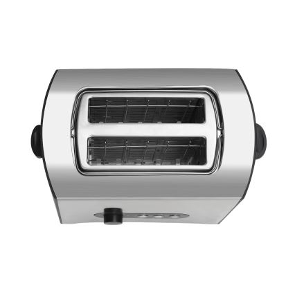 Aigostar - Hriankovač s dvomi otvormi 900W/230V matný chróm