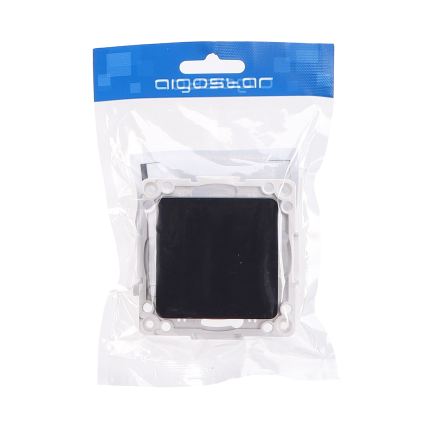 Aigostar - Jednoduchý vypínač bez rámčeka č. 6 čierna