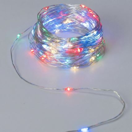 Aigostar - LED dekoratívna reťaz so zátkou do fľaše 40xLED/3xLR44 4m viacfarebná