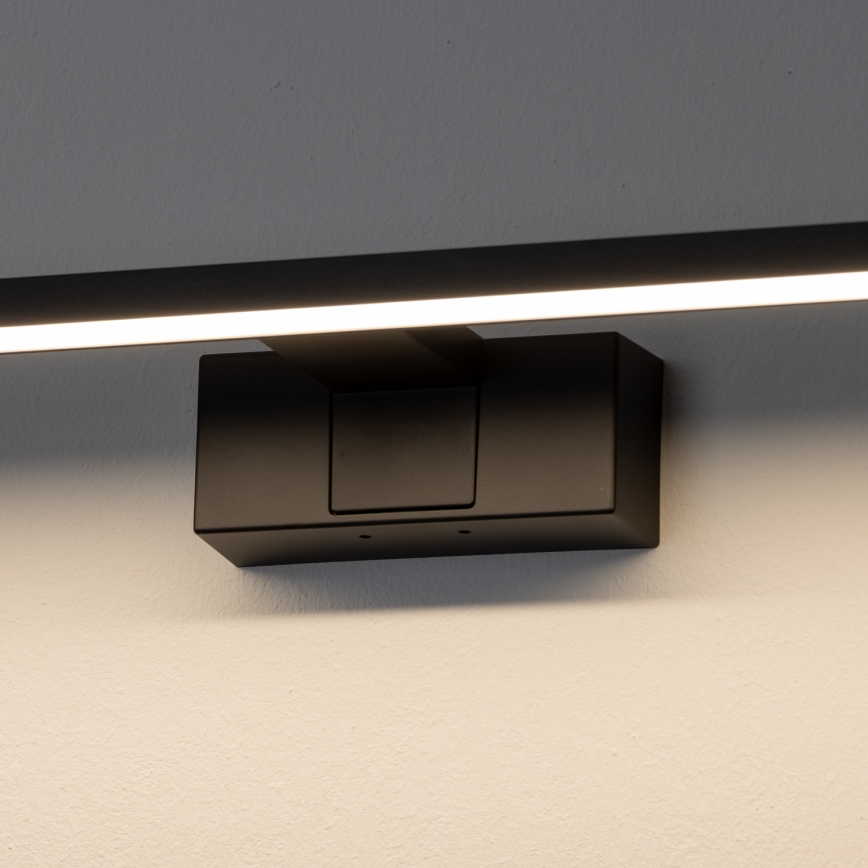 Aigostar - LED Kúpeľňové osvetlenie zrkadla LED/12W/230V 4000K 60 cm IP44 čierna