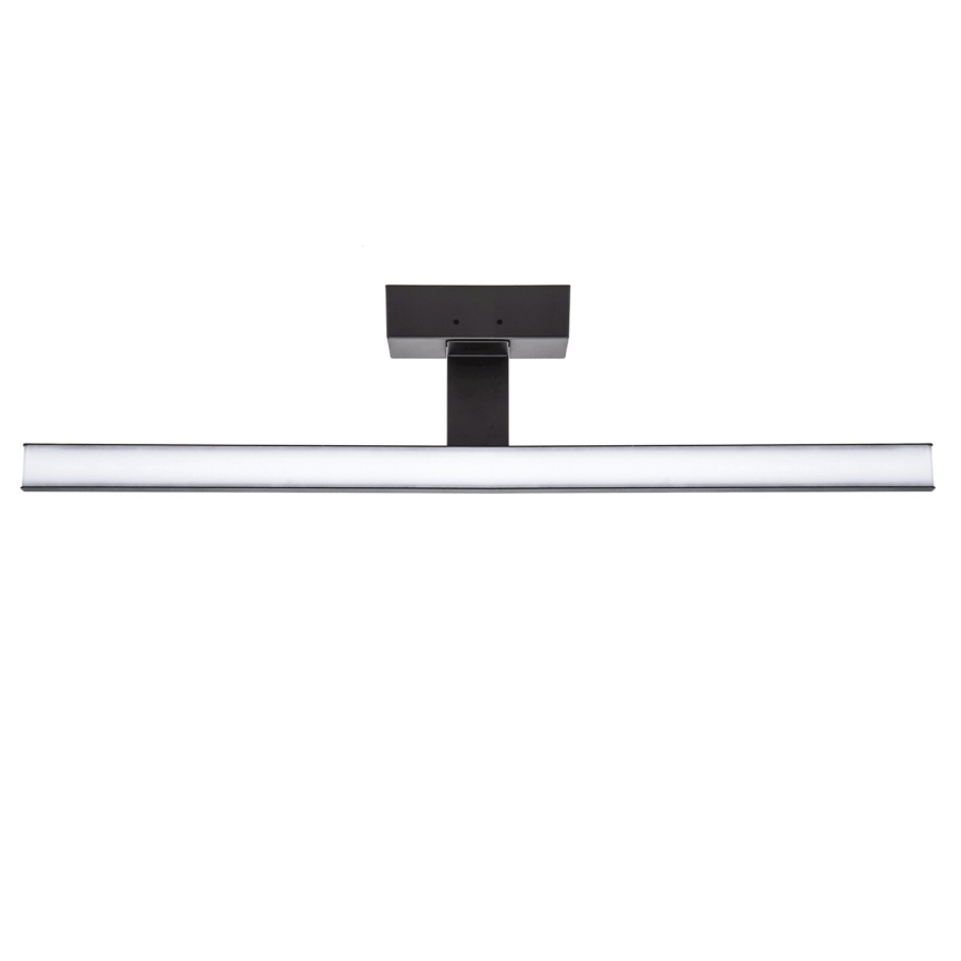 Aigostar - LED Kúpeľňové osvetlenie zrkadla LED/12W/230V 4000K 60 cm IP44 čierna