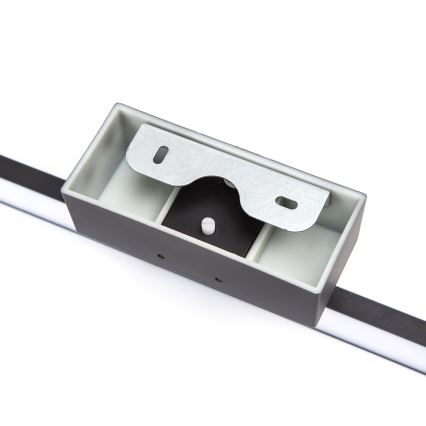 Aigostar - LED Kúpeľňové osvetlenie zrkadla LED/12W/230V 4000K 60 cm IP44 čierna