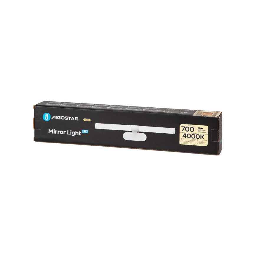 Aigostar - LED Kúpeľňové osvetlenie zrkadla LED/6W/230V 4000K 40cm IP44